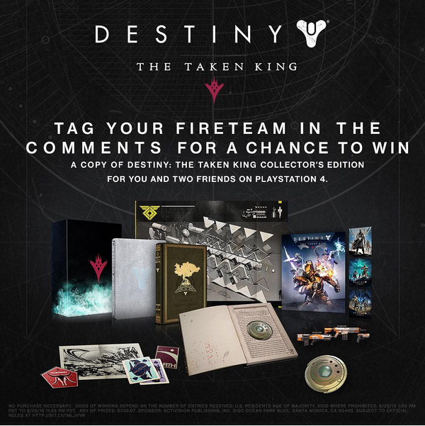 'Destiny: The Taken King' DLC trailer showcases Year One VIP rewards