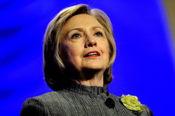 NATIONAL HARBOR MD MAY 06 Former Secretary of State Hillary Rodham Clinton delivers remarks during the National Council for Behavioral Health's Annual Conference at the Gaylord National Resort & Convention Center