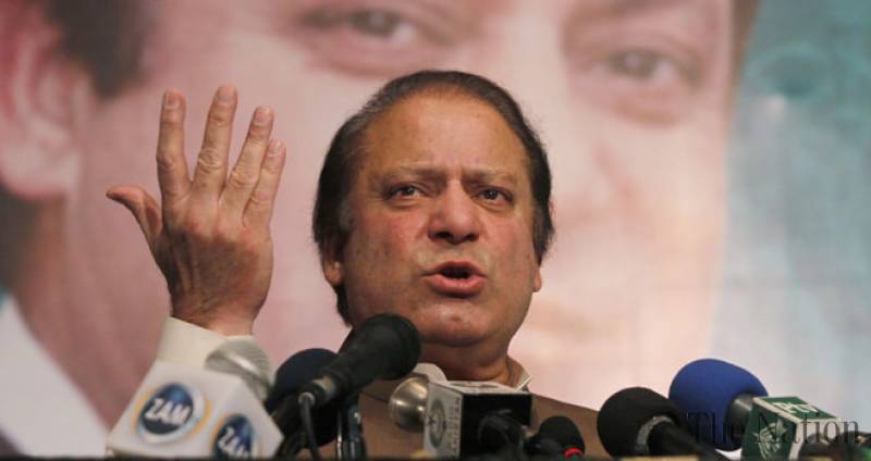 Govt will not back de-seating motions: Nawaz Sharif