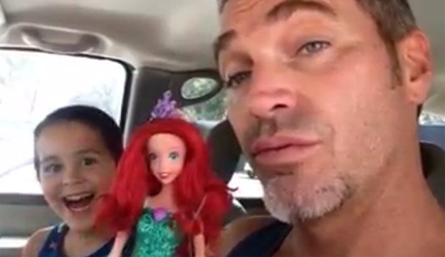 Dad cheers when son picks an Ariel doll: 'I let my boys choose their life'