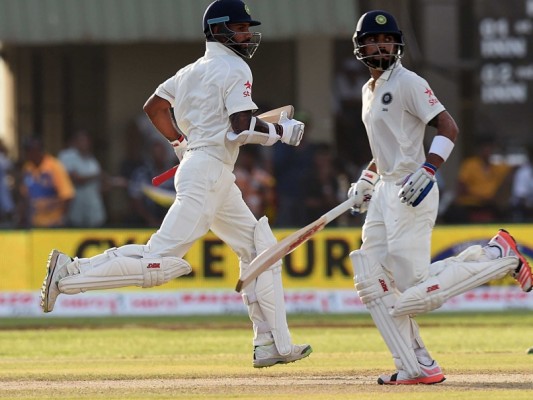 Captain Virat Kohli and Dhawan gave India a good total