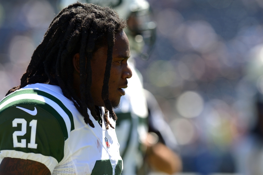 Oct 5 2014 San Diego CA USA New York Jets running back Chris Johnson before the game against the San Diego Chargers at Qualcomm Stadium. Mandatory Credit Jake Roth-USA TODAY Sports