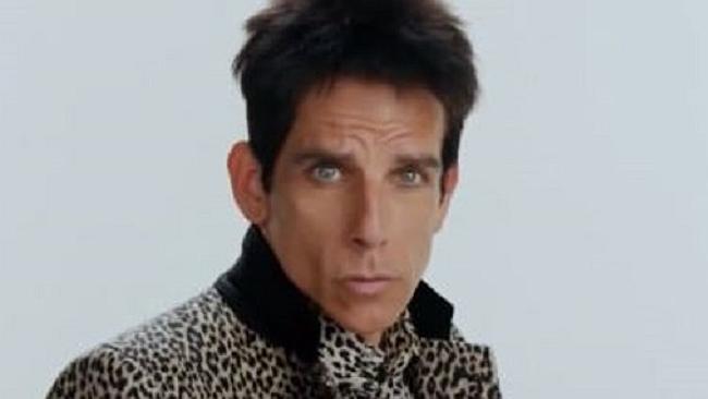 He’s back... Ben Stiller reprises his role as male model Derek Zoolander