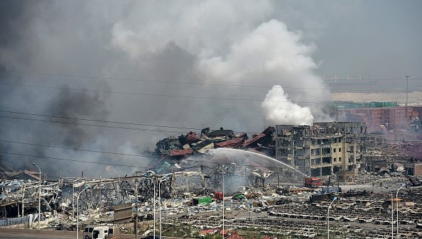 Tianjin explosion day later