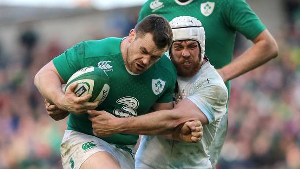 Cian Healy left is still battling neck trouble as Ireland approach their World Cup warm-up matches