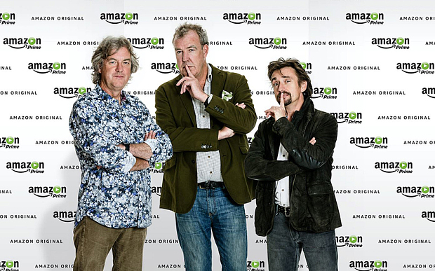 Clarkson, Hammond and May are back, on Amazon Prime