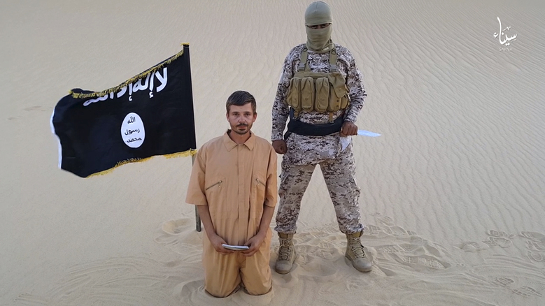 Purported Islamic State group video threatens to kill Croatian hostage in