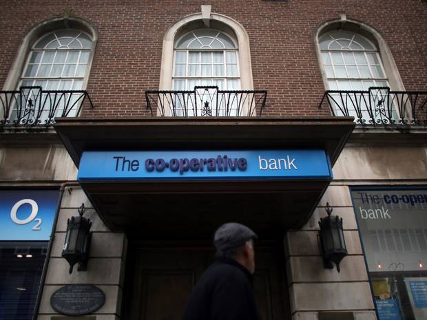 Co-op Bank first half losses nearly treble