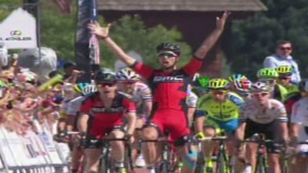 Colorado native Taylor Phinney won Stage 1 of the USA Pro Challenge in Steamboat Springs on Monday Aug. 17 2015