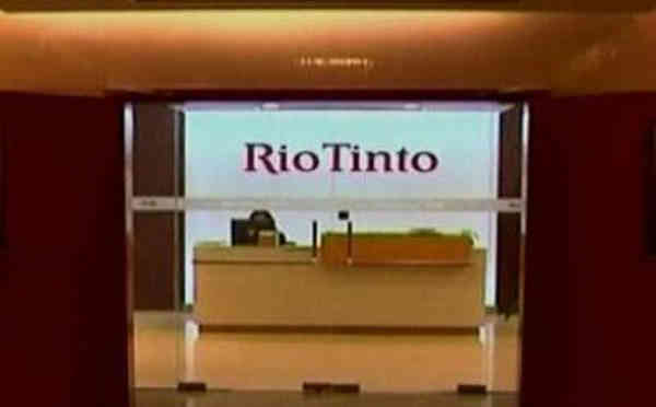 Plunging commodity prices have caused a sharp fall in mining giant Rio Tinto's half year profit