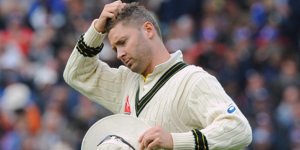 Could Michael Clarke be next in line for the selector's axe