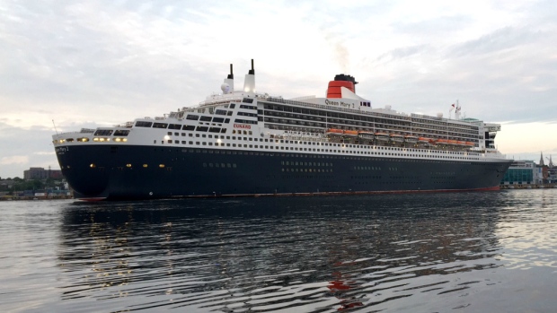 Cunard confirmed that a crew member went overboard on the Queen Mary 2 off the coast of Newfoundland Saturday morning