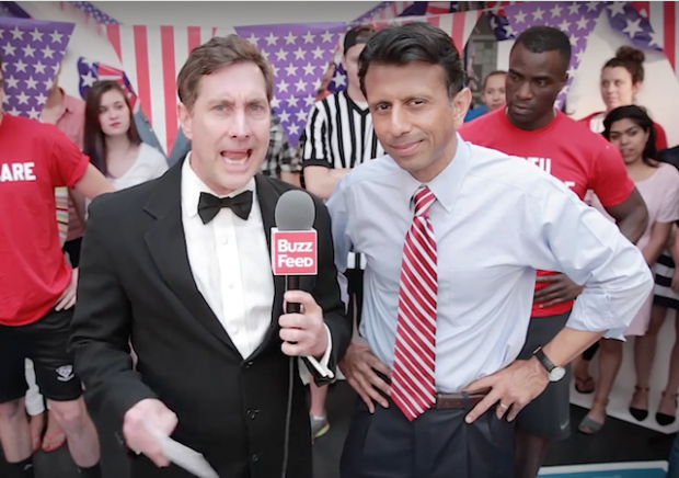 Jindal uses early debate to try and get noticed