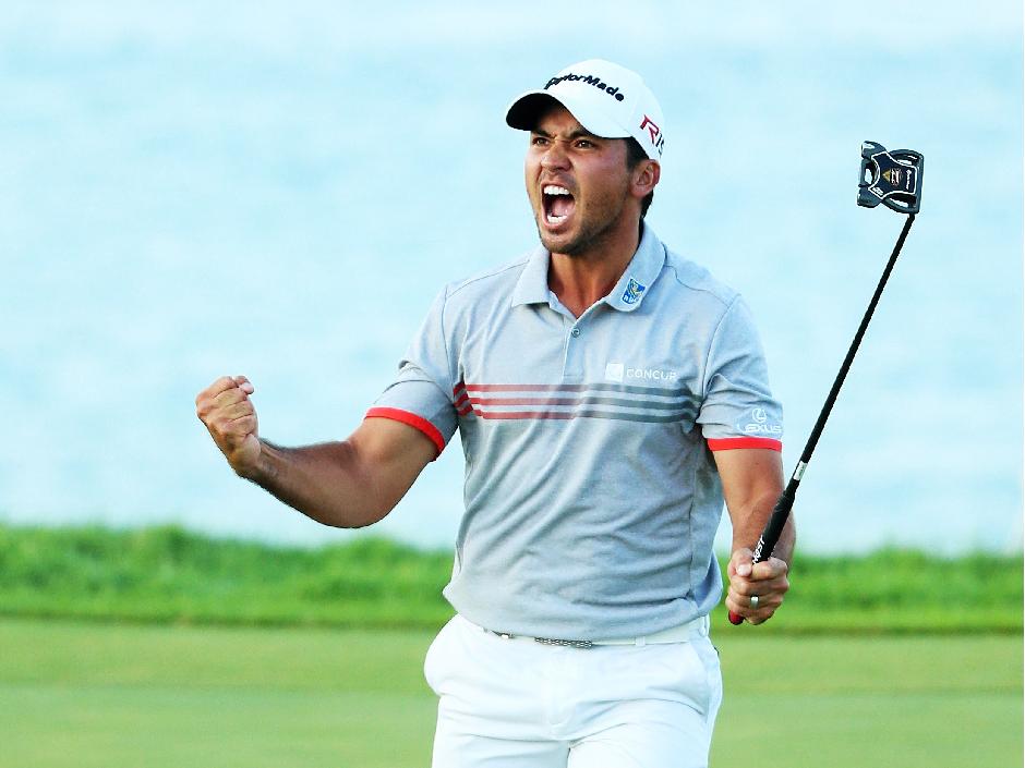 Jason Day birdied the 17th hole during his outstanding third round at the PGA Championship on Saturday