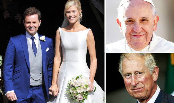 Declan Donnelly and Ali Astall's wedding: beautiful pictures of their happy day