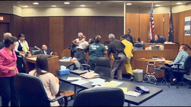 Watch father attack Detroit man convicted in daughter's death