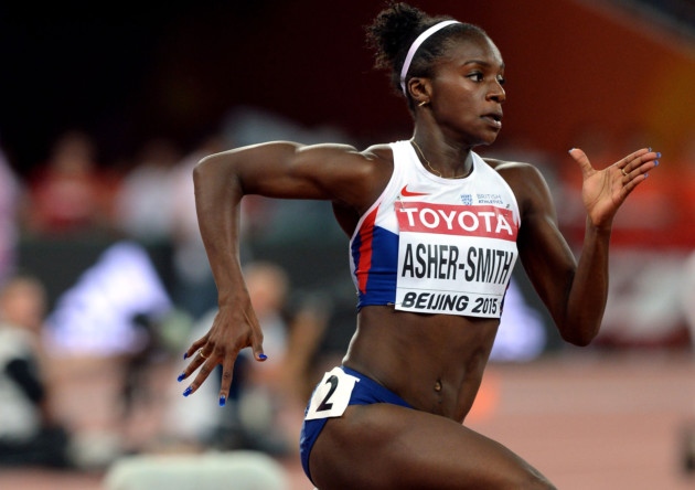 Dina Asher Smith in action in Beijing. Martin Rickett  PA Wire