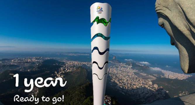 One-year countdown to Rio Olympics begins