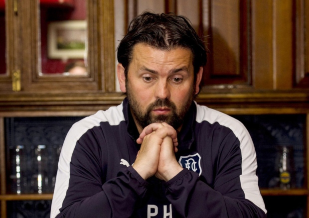 Dundee boss and former Celtic player Paul Hartley found Collins remarks to be'disrespectful