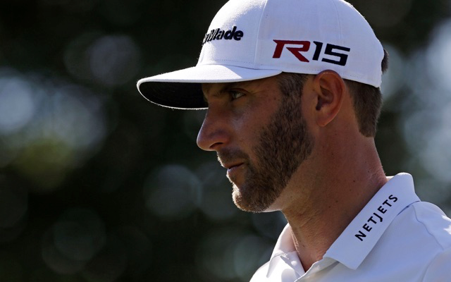 Dustin Johnson has nothing to worry about... right