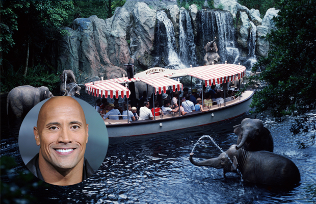 Dwayne Johnson Takes A Ride On Disney's 'Jungle Cruise'