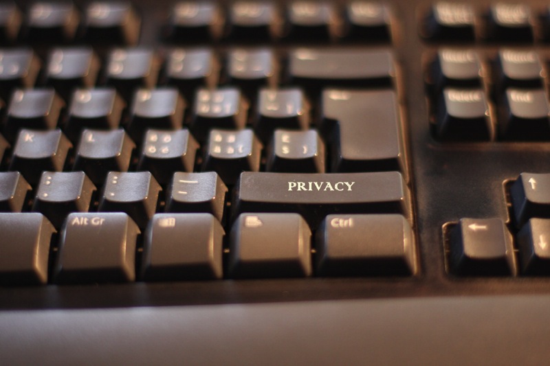 Keyboard With 'Privacy&#039 Written On It