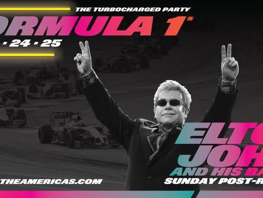 Elton John to headline COTA race concert