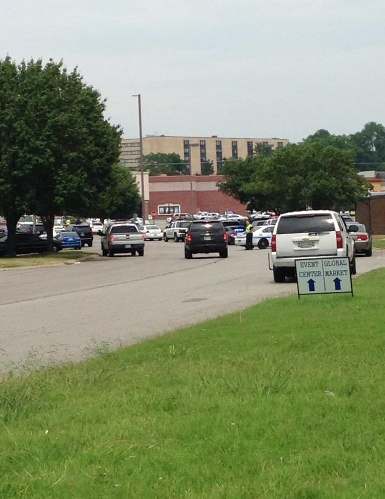 Embargo Nashville TN
Scene at the Carmike Hickory 8 movie theater in Antioch TN. Police and medics continue to arrive