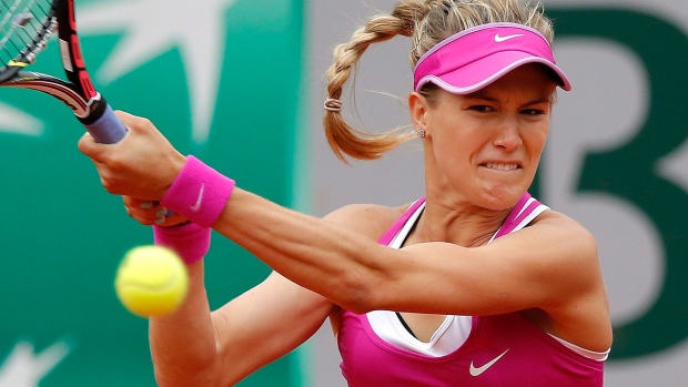 Eugenie Bouchard 21 said she's staying positive during her recent struggles