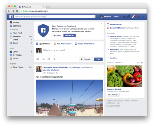 Facebook pushes out Security Checkup tool worldwide