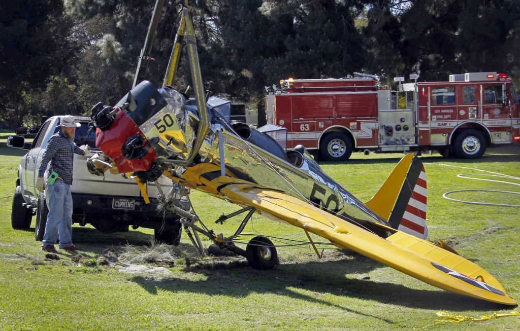 Actor Harrison Ford doesn't remember small plane crash: report