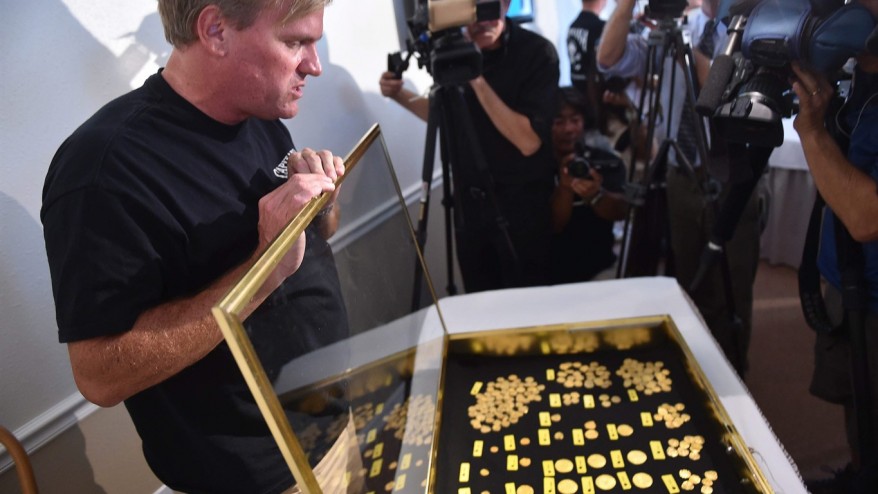 Shipwreck salvage operation recovers $4.5 Million worth of Spanish gold coins