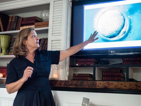 Center City Philadelphia. About a dozen women attended the event to hear information on the process of freezing eggs for futu