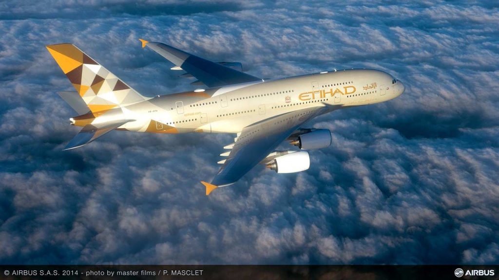 From Etihad Airways