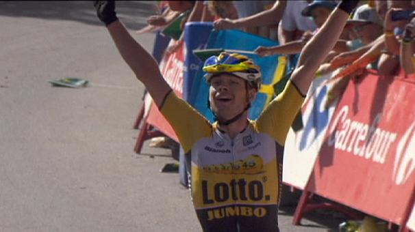 Vuelta a Espana Lindeman wins stage seven as Froome loses time on title rivals