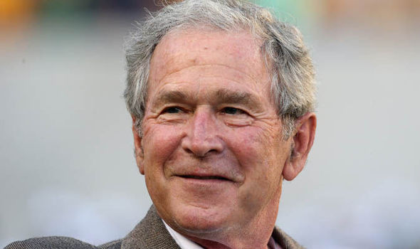 Former US President George W Bush