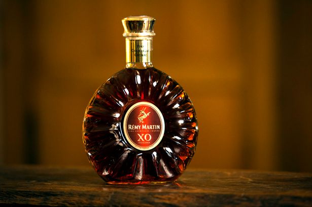 A bottle of Remy Martin XO Excellence Cognac