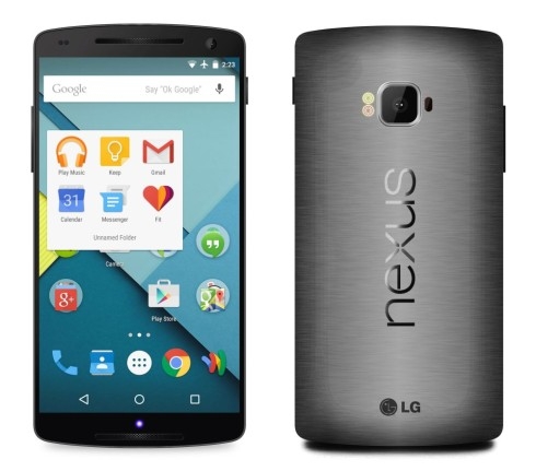 Google Nexus 5 2015 concept image by Dmitry Stvolov