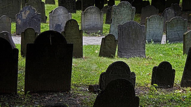 Cemetery graves