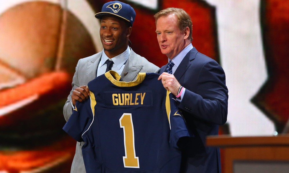 Rams rookie running back Todd Gurley cleared for return to practice