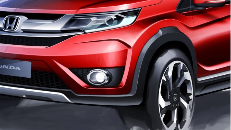 Honda BR-V Concept Climbs the Stage at GIIAS 2015 With 1.5-liter 120 HP Engine