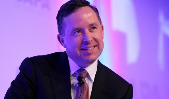 Qantas chief executive Alan Joyce is all smiles as the flag carrier returns to profit plans a capital return for the first time in six years and will buy new fuel-efficient Boeing aircraft for long-haul flights