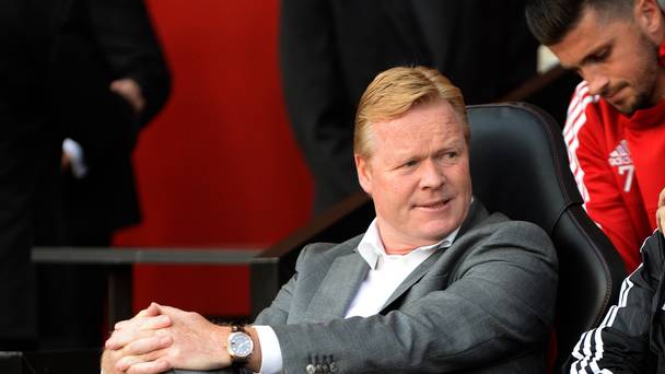 Injured Ronald Koeman may not be in the dugout for the season opener against Newcastle