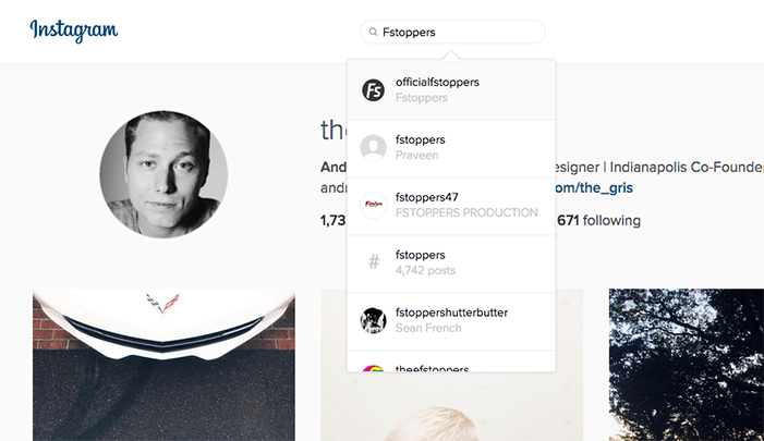 Instagram Redesigned Profiles for Web Finally Add Search Capabilities