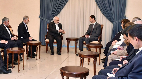 Iran’s FM meets Assad in Damascus calls on regional powers to fight terrorism