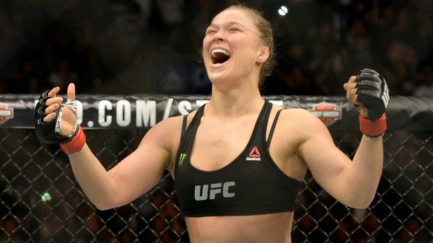 UFC champion Ronda Rousey says her body is'femininely badass