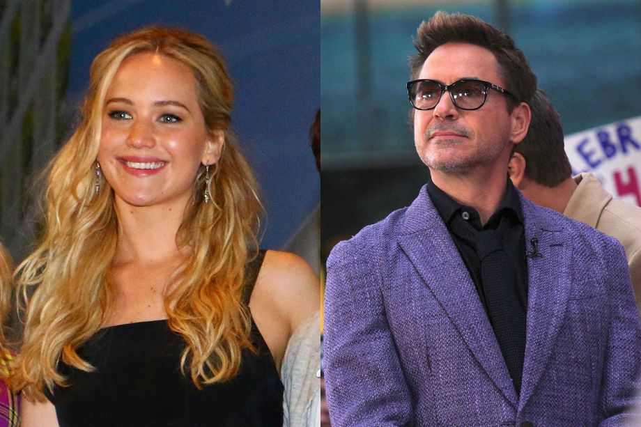 Jennifer Lawrence Robert Downey Jr