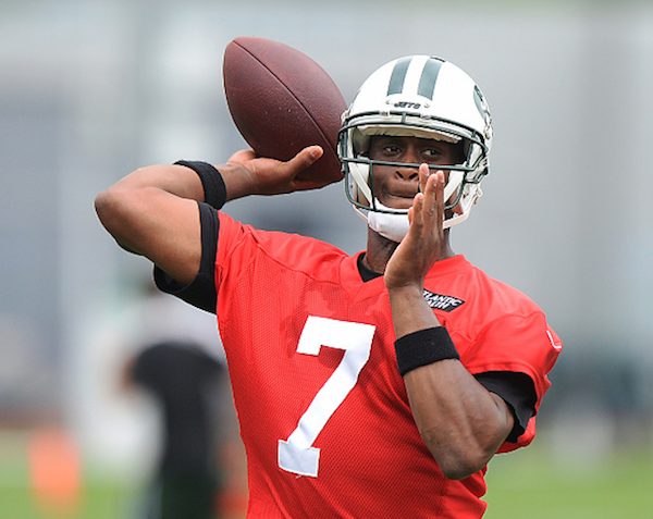 New York Jets quarterback Geno Smith #7 when the New York Jets