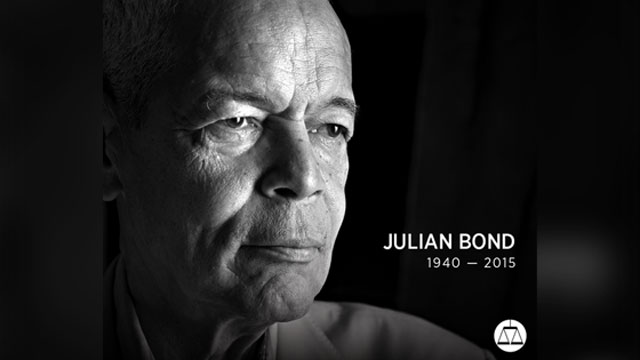 Civil Rights Leader Julian Bond Dies at 75