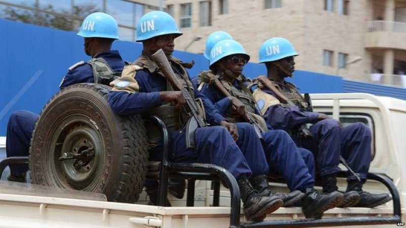 Just over 10,000 UN peacekeepers are currently serving in the Central African Republic